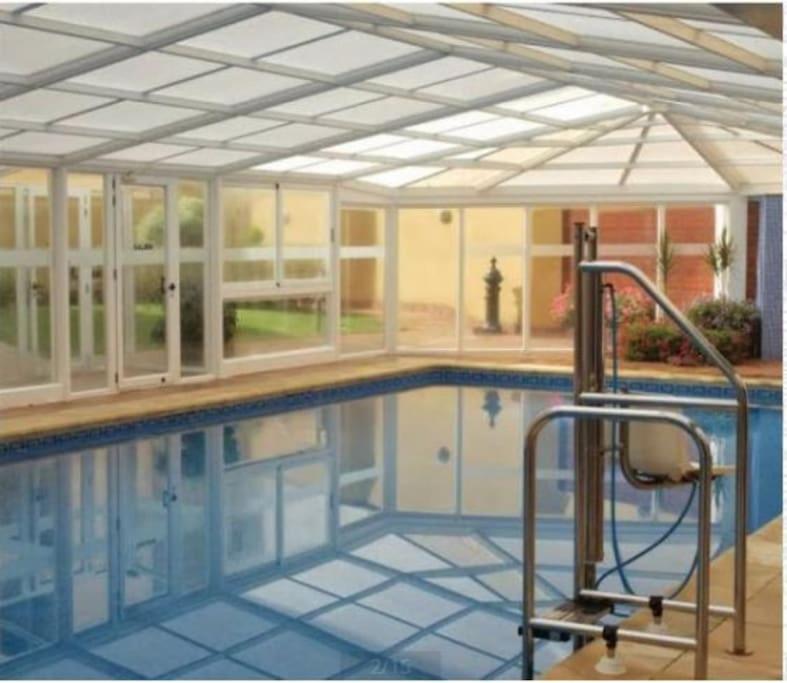 Apartamento Vistas Al Mar Con Piscina Y Terraza Foz Luaran gambar